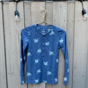 Aerie Henley Top in XS